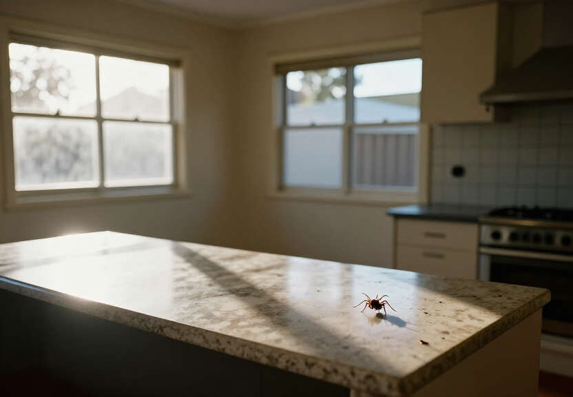 Ant trail in a Stanmore apartment before treatment
